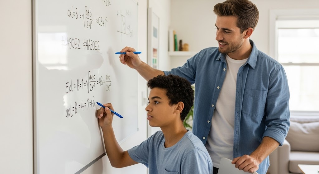 Private Nachhilfe Mathe zuhause und an neutralem Ort - flexible Lernmöglichkeiten